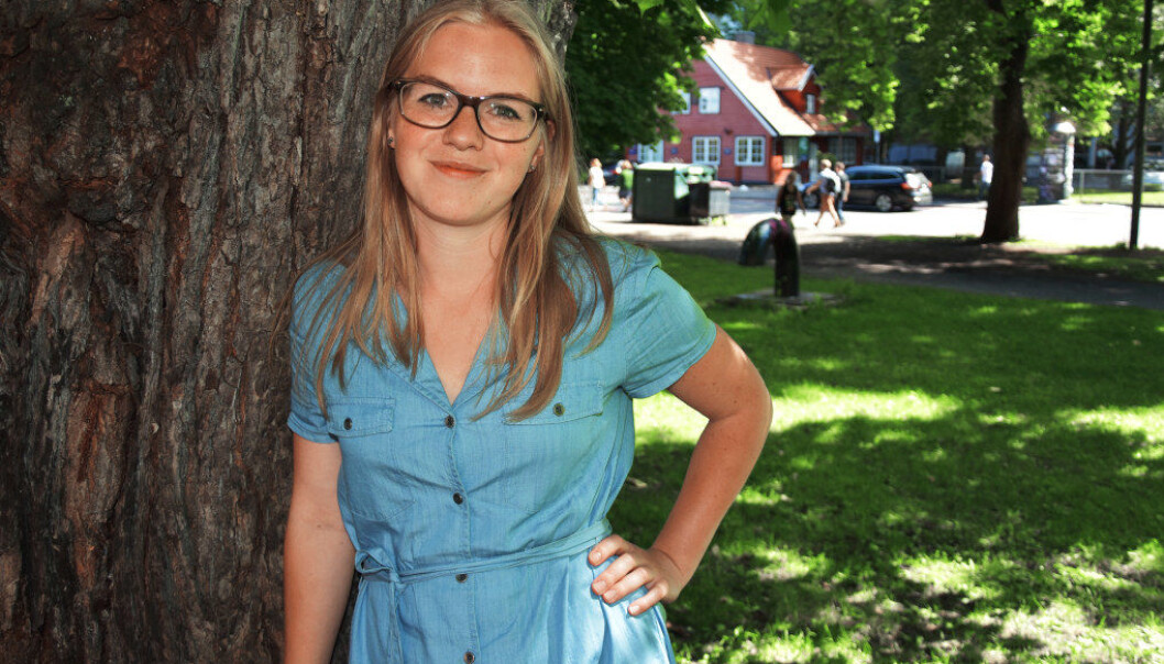 Silje Kjørholt, leder i Organisasjon for Norske Fagskolestudenter, vil ha en forpliktende plan for studieplasser i fagskolen. Foto: Wenche Schjønberg Silje Kjørholt, leder i Organisasjon for Norske Fagskolestudenter, vil ha en forpliktende plan for studieplasser i fagskolen. Foto: Wenche Schjønberg