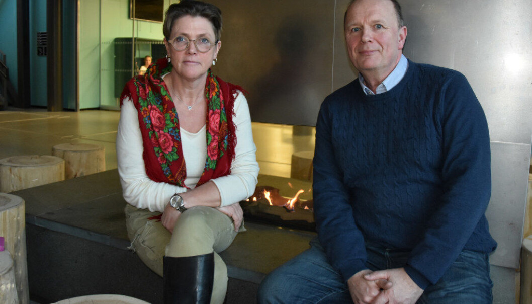Marit Arnøy og Terje Knutzen mener det handler om å finne perlen i den enkelte elev. Foto: Wenche Schjønberg Marit Arnøy og Terje Knutzen mener det handler om å finne perlen i den enkelte elev. Foto: Wenche Schjønberg