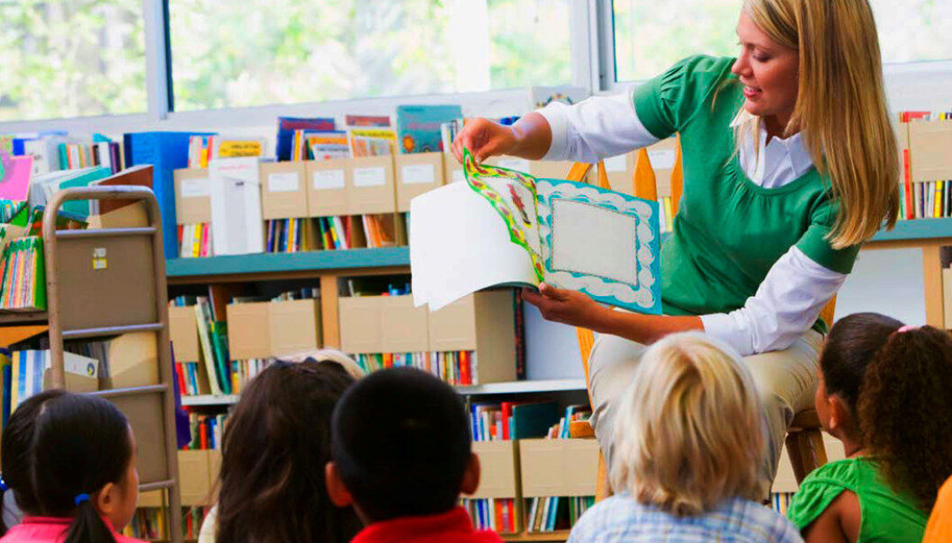Barnehage og skole må samordne sin pedagogikk slik at en allerede i barnehagene starter å arbeide bevisst med språklekene og at dette arbeidet blir videreført i skolen, skriver Gro Høghaug. Foto: Thinckstockphoto Barnehage og skole må samordne sin pedagogikk slik at en allerede i barnehagene starter å arbeide bevisst med språklekene og at dette arbeidet blir videreført i skolen, skriver Gro Høghaug. Foto: Thinckstockphoto