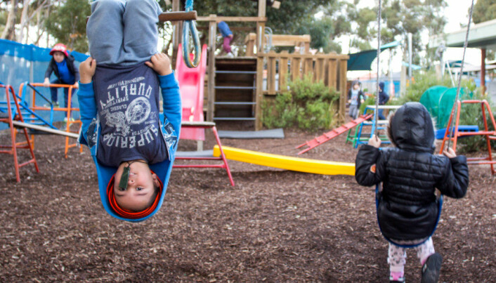 I Australia blir barnehagene rangert etter 18 standarder