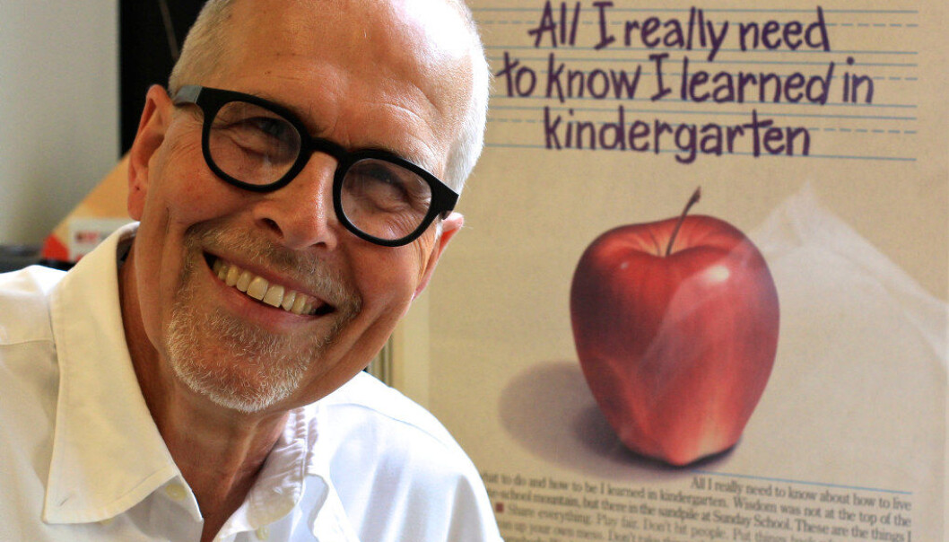 Professor Stig Broström ved Danmarks Institut for Pædagogik og Uddannelse (DPU) ved Aarhus Universitet har hatt stor innflytelse på den pedagogiske praksisen i hele Norden. Han innrømmer at hans kritikk mot den frie leken ble for stor. Foto: Miriam Lykke Schultz Professor Stig Broström ved Danmarks Institut for Pædagogik og Uddannelse (DPU) ved Aarhus Universitet har hatt stor innflytelse på den pedagogiske praksisen i hele Norden. Han innrømmer at hans kritikk mot den frie leken ble for stor. Foto: Miriam Lykke Schultz