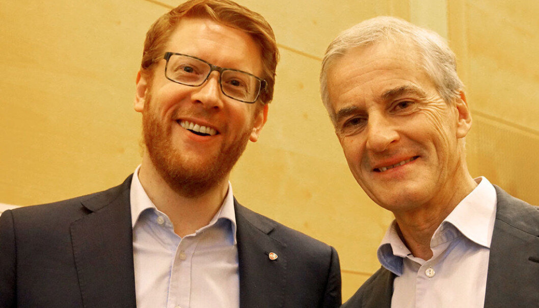 Martin Henriksen og Jonas Gahr Støre. Foto: Marianne Ruud Martin Henriksen og Jonas Gahr Støre. Foto: Marianne Ruud