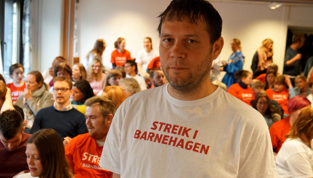 Odd Arild Viste, ansvarlig for barnehage i lokalstyret til Utdanningsforbundet i Bergen. Foto: Utdanning Odd Arild Viste, ansvarlig for barnehage i lokalstyret til Utdanningsforbundet i Bergen. Foto: Utdanning