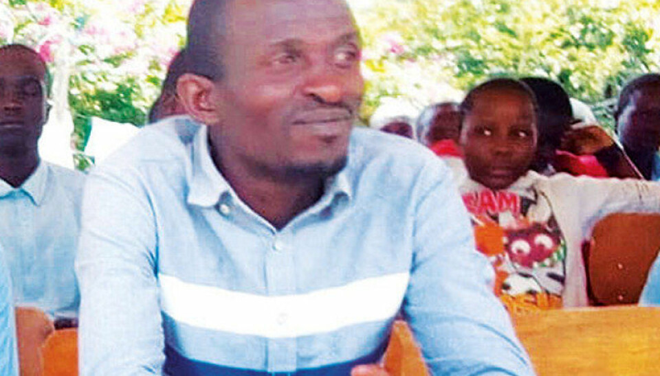 Drapet på læraren Peter Omare Mogusu vert nytta som argument for at lærarar skal få forsvare seg med våpen mot trugande elevar. Foto: Privat