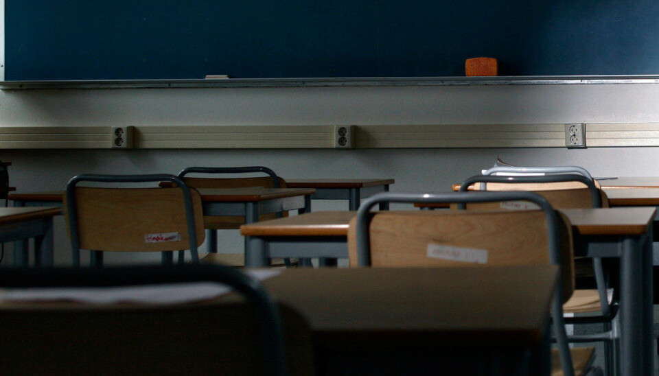 – Det er en økende grad av vold og trusler mot lærere i Tromsø-skolen, sier leder av Utdanningsforbundet i Tromsø, Rune Bakkejord. Foto: Tom-Egil Jensen