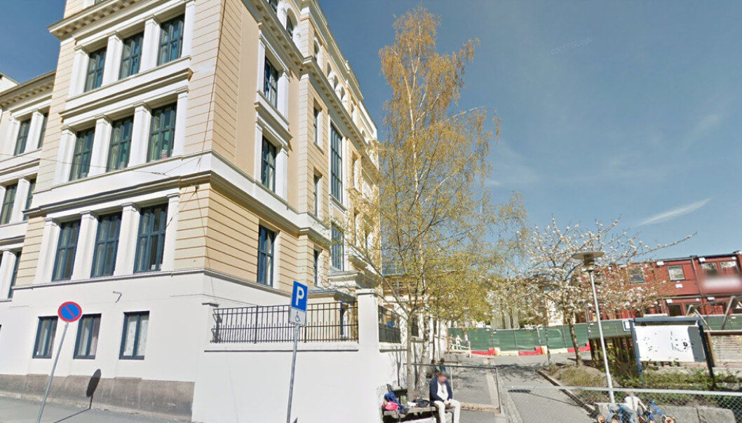 Rektor ved Uranienborg skole avlyser streikeopplegget femteklassingene ved skolen hadde. - Vi ser nå at det å la 5. trinn delta på en demonstrasjon i skolens regi blir galt. Foto: Google. Rektor ved Uranienborg skole avlyser streikeopplegget femteklassingene ved skolen hadde. - Vi ser nå at det å la 5. trinn delta på en demonstrasjon i skolens regi blir galt. Foto: Google.