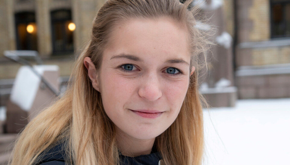 – Det er en utfordring at friskolene henger etter, sier Mathilde Tybring-Gjedde i Høyre. Foto: Erik M. Sundt.