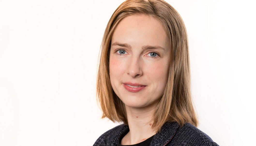 Minister for forskning og høyere utdanning, Iselin Nybø, gir midler til at ti lærere kan ta doktograd. Foto: Marte Garmann Minister for forskning og høyere utdanning, Iselin Nybø, gir midler til at ti lærere kan ta doktograd. Foto: Marte Garmann