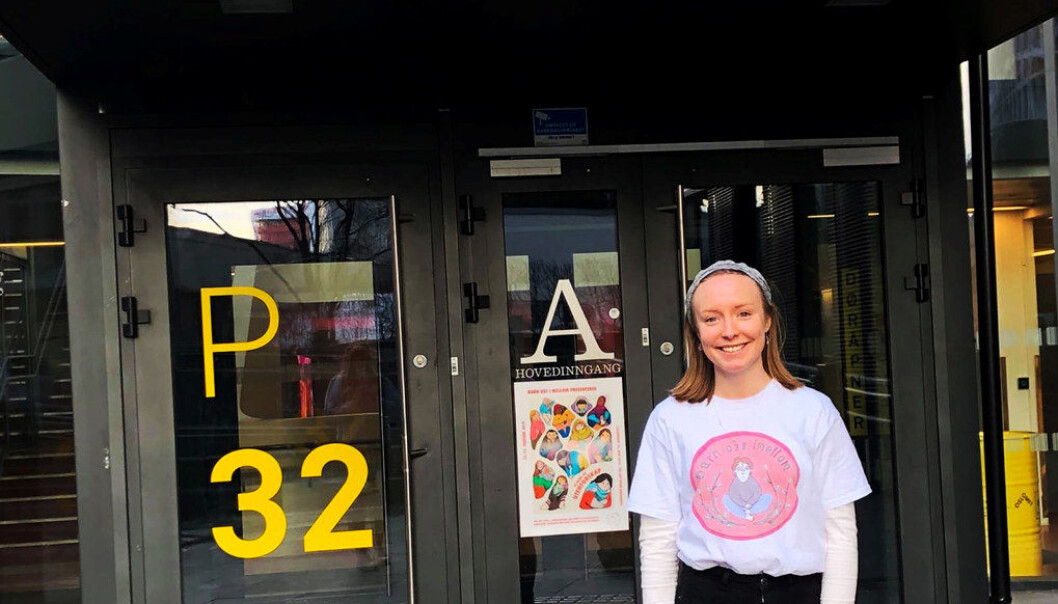 Hedda Eline Rand (22) er ikke overrasket over at lærerstudentene gir Oslo Met dårlig karakter når det kommer til organisering. Foto: Privat Hedda Eline Rand (22) er ikke overrasket over at lærerstudentene gir Oslo Met dårlig karakter når det kommer til organisering. Foto: Privat
