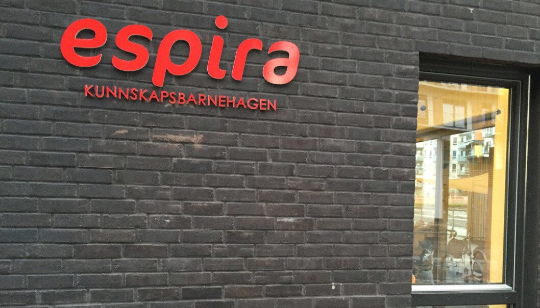 Espira er blant de store barnehagekjedene med mange stemmer på landsmøtene til PBL. Arkivfoto: Sonja Holtermann. Espira er blant de store barnehagekjedene med mange stemmer på landsmøtene til PBL. Arkivfoto: Sonja Holtermann.