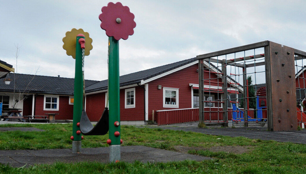 Eierne av Trollhaugen barnehage hadde ett år tatt ut rundt tre millioner kroner i årslønn som daglig leder, nå har fylkesmannen i Møre og Romsdal fastslått at dette var for høy lønn og gitt. Ålesund kommune medhold i sitt vedtak. Foto: Fridgeir Walderhaug Eierne av Trollhaugen barnehage hadde ett år tatt ut rundt tre millioner kroner i årslønn som daglig leder, nå har fylkesmannen i Møre og Romsdal fastslått at dette var for høy lønn og gitt. Ålesund kommune medhold i sitt vedtak. Foto: Fridgeir Walderhaug