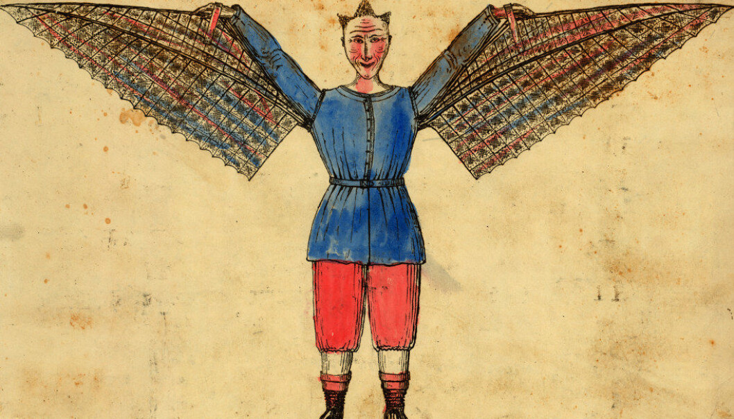 «Jeg lurer på hvorfor menneskene ikke kan fly?» er spørsmål femåringer kan stille. Barnehagedagen 2019 setter nysgjerrighet på agendaen. Illustrasjon: Wikimedia Commons / US Library of Congress. «Jeg lurer på hvorfor menneskene ikke kan fly?» er spørsmål femåringer kan stille. Barnehagedagen 2019 setter nysgjerrighet på agendaen. Illustrasjon: Wikimedia Commons / US Library of Congress.