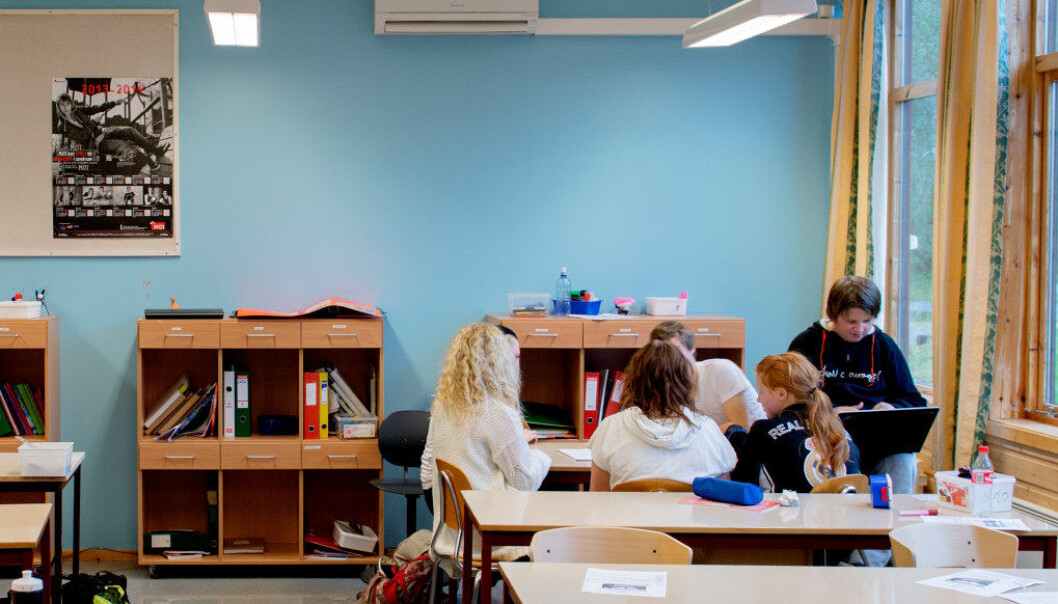 Periodisert undervising vil gje elevane færre lærarar å ta omsyn til frå veke til veke, og lærarane vil få færre elevar å ta omsyn til, meiner Roar Ulvestad. Foto: Ole Martin Wold Periodisert undervising vil gje elevane færre lærarar å ta omsyn til frå veke til veke, og lærarane vil få færre elevar å ta omsyn til, meiner Roar Ulvestad. Foto: Ole Martin Wold