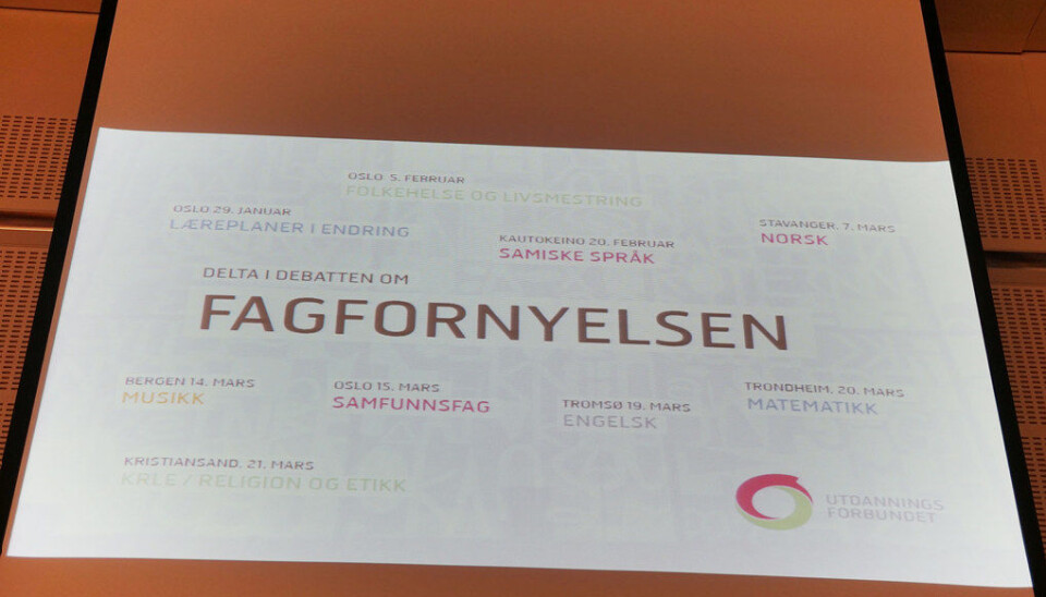 Hele fagfornyingen er basert på erkjennelsen av at lærere og elever lider under det som man har valgt å kalle «stofftrengsel»; at vi har en overflod av målsettinger som står i veien for «dybdelæring», skriver Roar Ulvestad. Ill.foto: Marianne Ruud