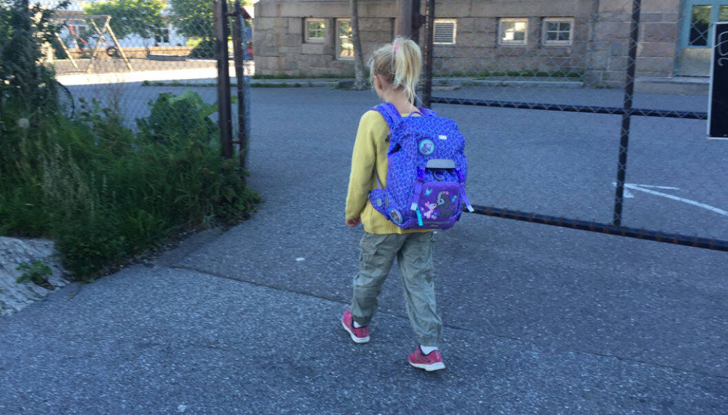 6-åringane skal starta eit langt og krevjande skoleløp. Dei bør derfor få ein god og positiv start som skaper lærelyst, sjølvstende og oppleving av meistring, skriv Sigmund Sunnanå. Ill.foto: Paal Svendsen 6-åringane skal starta eit langt og krevjande skoleløp. Dei bør derfor få ein god og positiv start som skaper lærelyst, sjølvstende og oppleving av meistring, skriv Sigmund Sunnanå. Ill.foto: Paal Svendsen