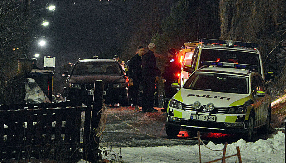 En 16 år gammel jente ble knivstukket og drept på Vinstra i Nord-Fron kommune i Oppland onsdag ettermiddag. Foto: Bård Bårdløkken / NTB scanpix