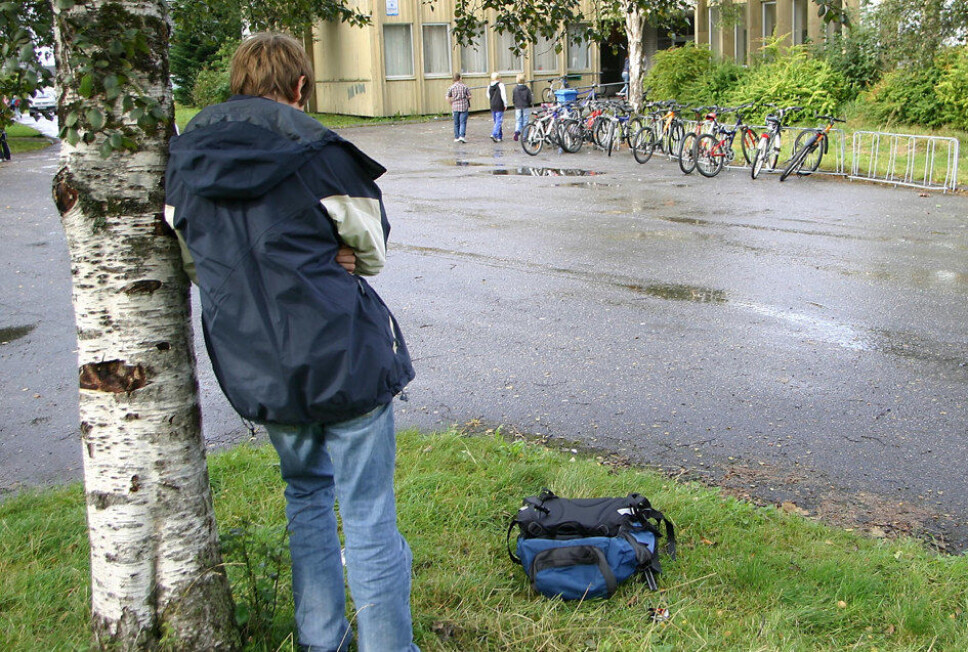 Premisset må ikke være at en først og fremst skal få barnet tilbake på skolen dersom barnet blir engstelig og psykisk syk av å være i det miljøet, skriver forfatteren av dette innlegget. Foto: John Roald Pettersen Premisset må ikke være at en først og fremst skal få barnet tilbake på skolen dersom barnet blir engstelig og psykisk syk av å være i det miljøet, skriver forfatteren av dette innlegget. Foto: John Roald Pettersen