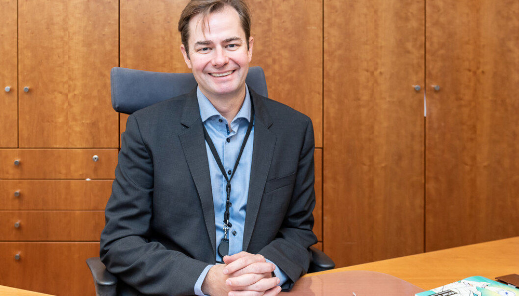 – Det vil ikke være realistisk med en så stor effektivisering i løpet av ett år, sier statssekretær Lars Jacob Hiim (H) i Kommunal- og moderniseringsdepartementet. Foto: Ann Kristin Lindaas, KMD – Det vil ikke være realistisk med en så stor effektivisering i løpet av ett år, sier statssekretær Lars Jacob Hiim (H) i Kommunal- og moderniseringsdepartementet. Foto: Ann Kristin Lindaas, KMD