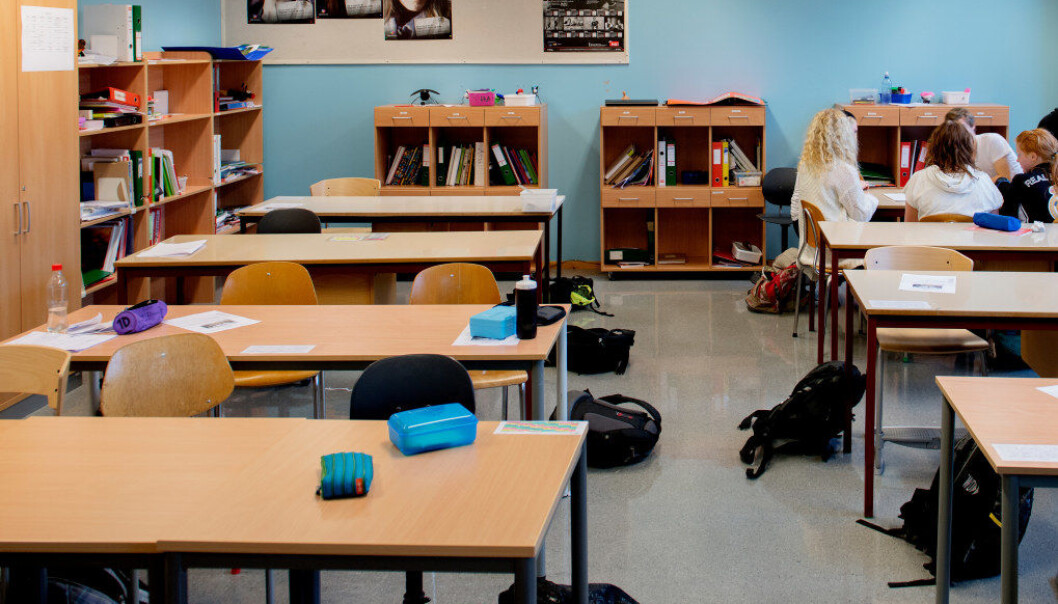 Det er stort potensial for innsparinger i kommunesektoren, blant annet innen barnehage og skole, mener regjeringen. Arkivfoto: Utdanning Det er stort potensial for innsparinger i kommunesektoren, blant annet innen barnehage og skole, mener regjeringen. Arkivfoto: Utdanning