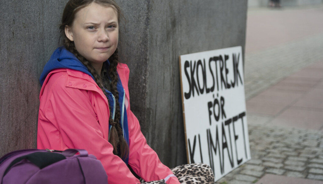 I morgen, fredag, streiker norsk ungdom tilstøtte for svenske Greta Thunberg (15). Foto: Aftonbladet / NTB scanpix I morgen, fredag, streiker norsk ungdom tilstøtte for svenske Greta Thunberg (15). Foto: Aftonbladet / NTB scanpix