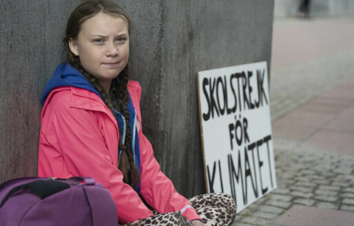 Norsk ungdom streiker i solidaritet med svenske Greta (15)