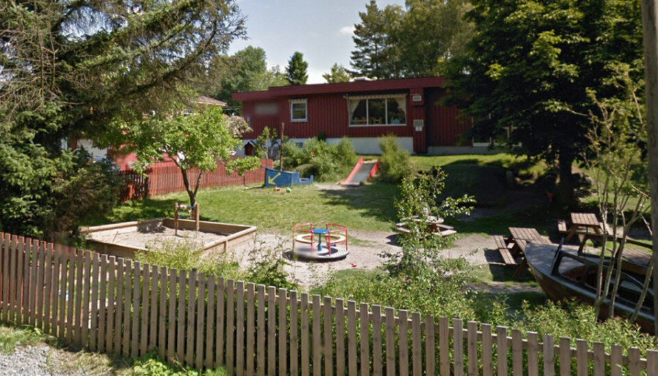 Krokusen barnehage i Sandefjord. Foto Google Maps
