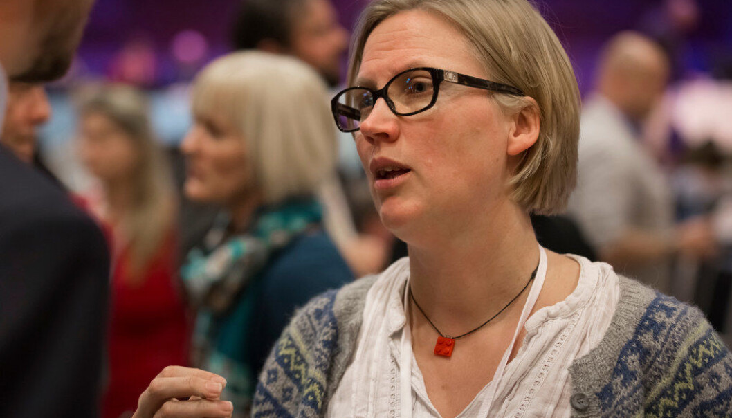 Jorunn Folkvord i organisasjonen Forsvar offentlig pensjon håper de fagorganiserte i staten og kommunene sier nei til den nye pensjonsordningen som er forhandlet fram i offentlig sektor. Arkivfoto: Utdanning Jorunn Folkvord i organisasjonen Forsvar offentlig pensjon håper de fagorganiserte i staten og kommunene sier nei til den nye pensjonsordningen som er forhandlet fram i offentlig sektor. Arkivfoto: Utdanning