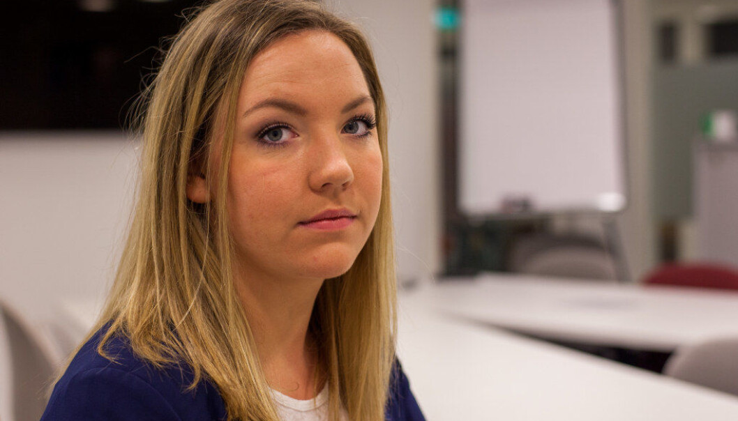 - Elever med nedsatt funksjonsevne trenger at kvaliteten på spesialundervisningen heves, og at skolen får sterkere insentiver for å følge loven, sier styreleder i Unge funksjonshemmede Camilla Lyngen. Foto: Markus Søgård. - Elever med nedsatt funksjonsevne trenger at kvaliteten på spesialundervisningen heves, og at skolen får sterkere insentiver for å følge loven, sier styreleder i Unge funksjonshemmede Camilla Lyngen. Foto: Markus Søgård.