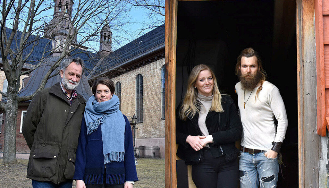 F.v: Lars Kristian Engelbregt Grøholt (vinner), Katja Heilmann (finalist), Emilie Enger Mehl (vinner) og Enok Groven (finalist). Foto: Wenche Schjønberg F.v: Lars Kristian Engelbregt Grøholt (vinner), Katja Heilmann (finalist), Emilie Enger Mehl (vinner) og Enok Groven (finalist). Foto: Wenche Schjønberg