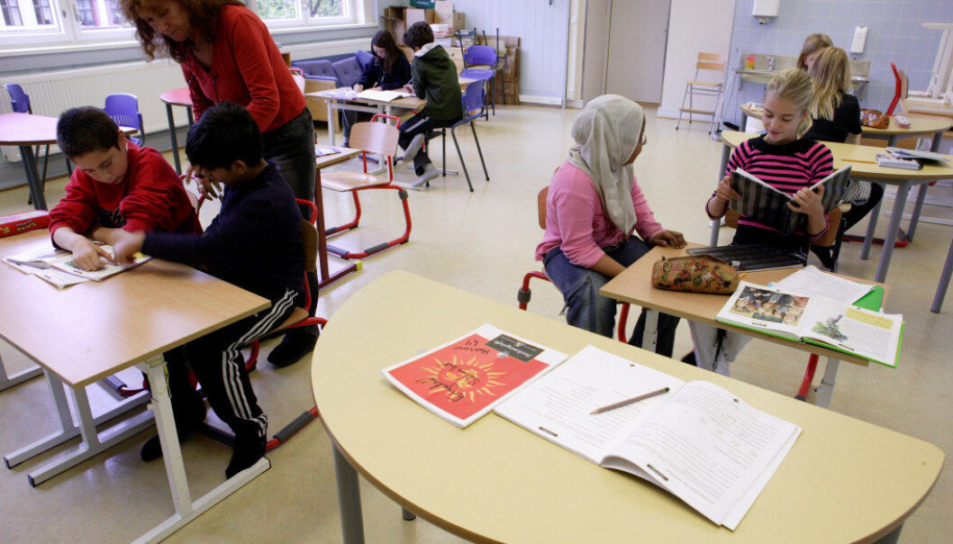 – Lærere i skolen tar kun i begrenset grad i bruk alle de språklige ressursene som ligger hos elevene. Foto: Erik M. Sundt – Lærere i skolen tar kun i begrenset grad i bruk alle de språklige ressursene som ligger hos elevene. Foto: Erik M. Sundt