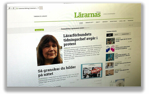 Sjef for svenske skoleblader går av i protest