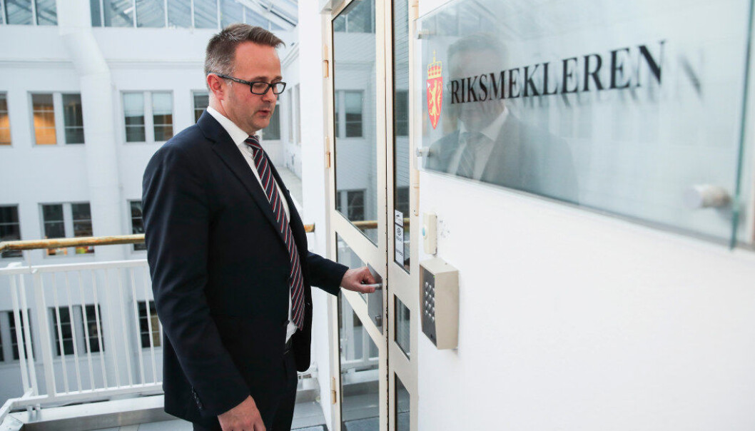 Riksmekler Mats Wilhelm Ruland mekler i statsoppgjøret, fristen gikk ut ved midnatt. Foto: Vidar Ruud / NTB scanpix Riksmekler Mats Wilhelm Ruland mekler i statsoppgjøret, fristen gikk ut ved midnatt. Foto: Vidar Ruud / NTB scanpix