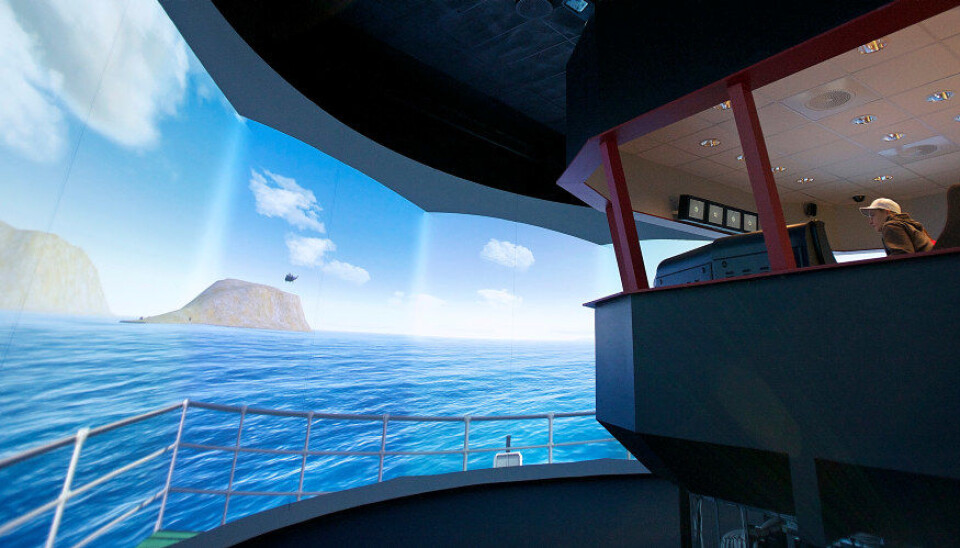 Fagområder som byggfag, maritime fag, robotikk, helsefag og luftfartsfag er blant de som er representert. Her fra fiske og fangst i den avanserte simulatoren på Nordkapp maritime fagskole og videregående skole. Arkivfoto: Utdanning