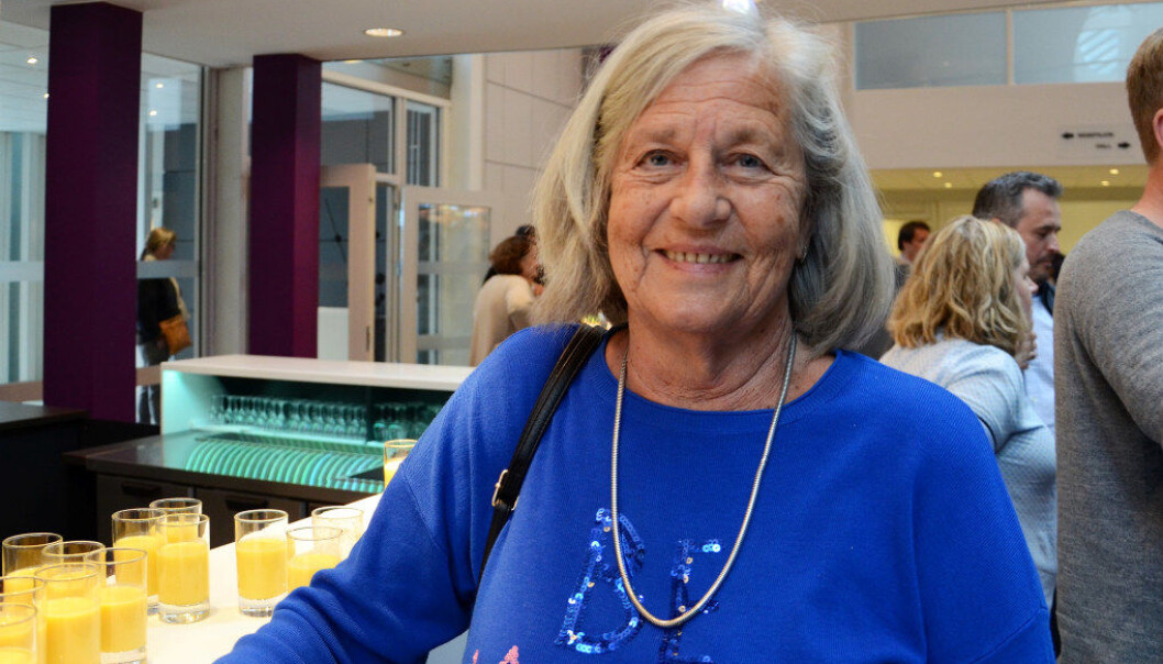 Veteranmedlem Else-Marie Østlund (73) er igjen på fylkesårsmøte, denne gang for det sammenslåtte Trøndelag. Foto: Kari Oliv Vedvik Veteranmedlem Else-Marie Østlund (73) er igjen på fylkesårsmøte, denne gang for det sammenslåtte Trøndelag. Foto: Kari Oliv Vedvik