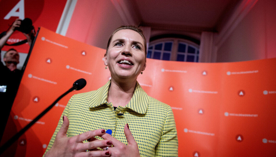 Sosialdemokratenes leder Mette Frederiksen blir høyst sannsynlig Danmarks nye statsminister etter valget 5. juni. Foto: Reuter/NTB Scanpix Sosialdemokratenes leder Mette Frederiksen blir høyst sannsynlig Danmarks nye statsminister etter valget 5. juni. Foto: Reuter/NTB Scanpix