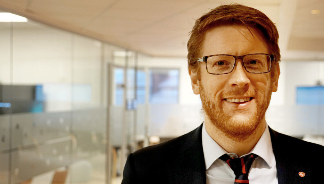 Aps Martin Henriksen vil ha en klimaoffensiv i skolen. Foto: Marianne Ruud Aps Martin Henriksen vil ha en klimaoffensiv i skolen. Foto: Marianne Ruud