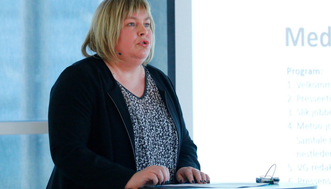 Skulle jeg komme med et ønske til fagpressen, måtte det være å gjøre mer av den avslørende journalistikken. Den som setter søkelyset på maktstrukturer, kriminalitet og kritikkverdige forhold, skriver generalsekretær i Norsk Presseforbund, Elin Floberghagen. Foto: Fredrik Hagen / NTB scanpix Skulle jeg komme med et ønske til fagpressen, måtte det være å gjøre mer av den avslørende journalistikken. Den som setter søkelyset på maktstrukturer, kriminalitet og kritikkverdige forhold, skriver generalsekretær i Norsk Presseforbund, Elin Floberghagen. Foto: Fredrik Hagen / NTB scanpix