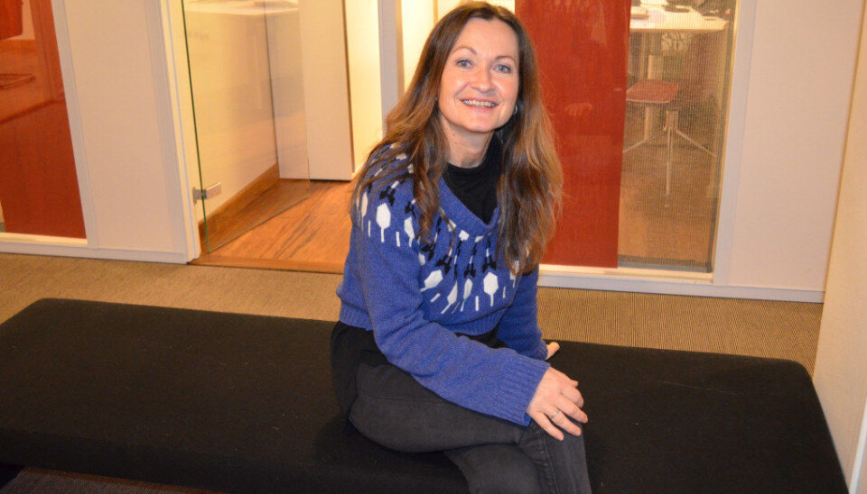 Merete Henden Kronholm er norsklærer ved Mysen videregående skole og mottager av prisen for Fabelaktig formidling 2017. Foto: Hege Lunde