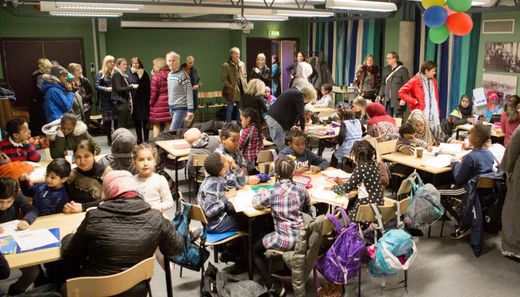 Leksehjelpen på Torshov bibliotek er et populært tilbud. Foto: Anette Andresen Leksehjelpen på Torshov bibliotek er et populært tilbud. Foto: Anette Andresen