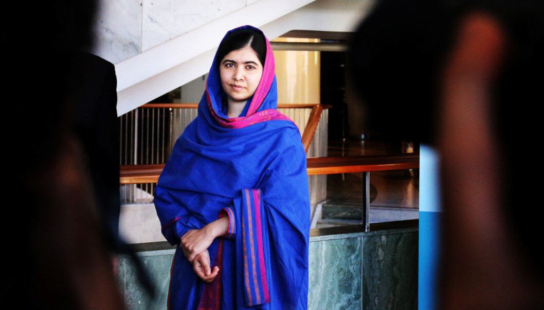 Malala Yousafzai støtter en skoleelev som risikerer å bli sendt fra Norge tilbake til Afghanistan. Arkivfoto: Jørgen Jelstad Malala Yousafzai støtter en skoleelev som risikerer å bli sendt fra Norge tilbake til Afghanistan. Arkivfoto: Jørgen Jelstad