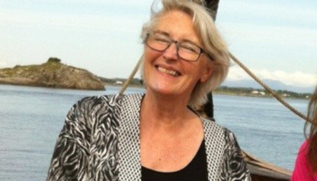 Karin Østborg, ungdomsskolelærer ved Blussuvoll skole i Trondheim, får gnistrende ros fra en mor. Karin Østborg, ungdomsskolelærer ved Blussuvoll skole i Trondheim, får gnistrende ros fra en mor.