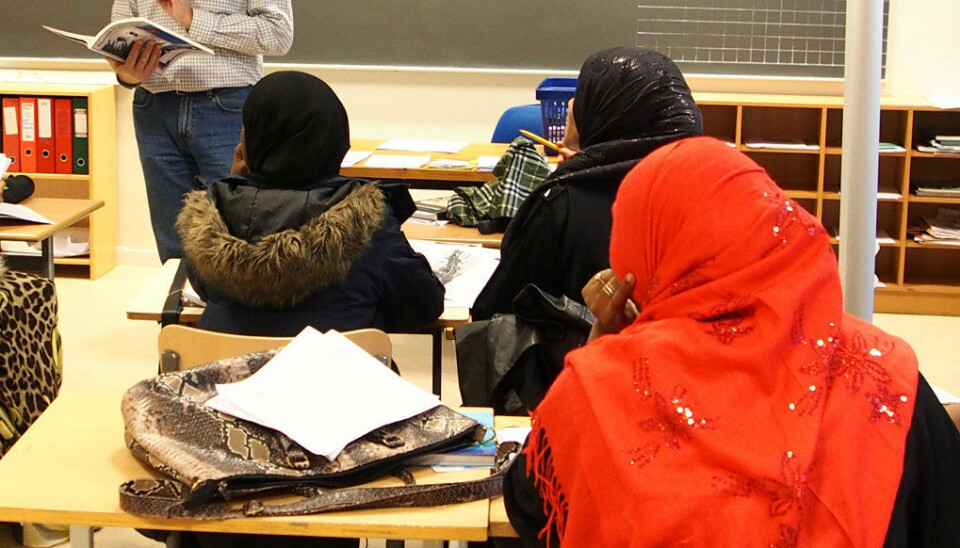 Stadig flere barn av innvandrere fullfører videregående skole. Foto: Nina Bull Jørgensen