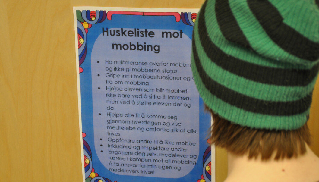 Aftenposten har avdekket at et betydelig flertall av mobbesakene som anmeldes til politiet, blir henlagt. Illustrasjonsfoto: Paal Svendsen. Aftenposten har avdekket at et betydelig flertall av mobbesakene som anmeldes til politiet, blir henlagt. Illustrasjonsfoto: Paal Svendsen.