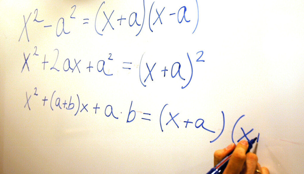 292 av søkerne til lærerutdanning som tok forkurs i matematikk i sommer, strøk på den avgjørende prøven, ifølge tall fra Kunnskapsdepartementet. Illustrasjonsfoto: Lena Opseth 292 av søkerne til lærerutdanning som tok forkurs i matematikk i sommer, strøk på den avgjørende prøven, ifølge tall fra Kunnskapsdepartementet. Illustrasjonsfoto: Lena Opseth