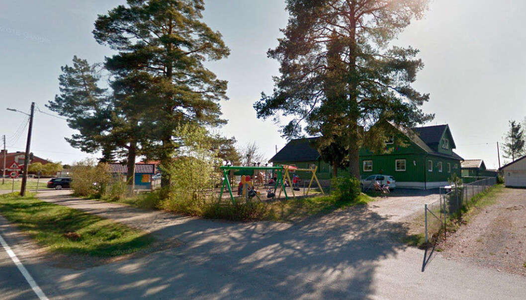 Epletunet barnehage. Foto: Google. Epletunet barnehage. Foto: Google.