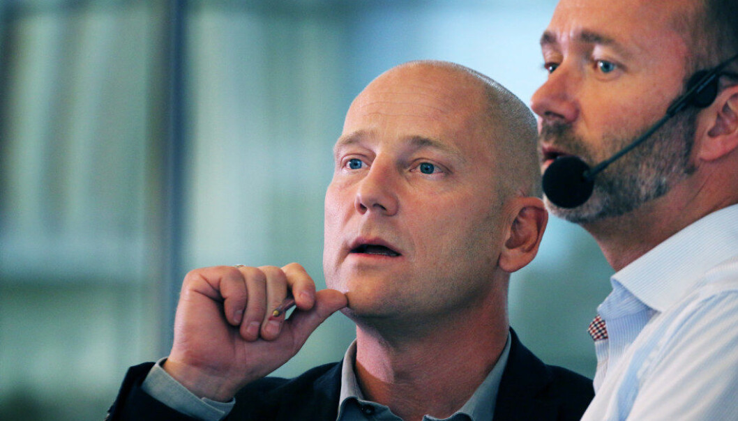 Steffen Handal og Trond Giske (Ap). Foto: Utdanning Steffen Handal og Trond Giske (Ap). Foto: Utdanning
