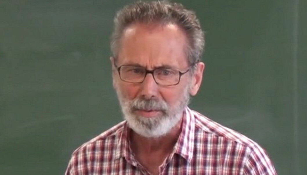 Den franske matematikkprofessoren Yves Meyer er tildelt Abelprisen for 2016. Foto: Skjermdump fra YouTube-video. Lisens: CC BY-SA