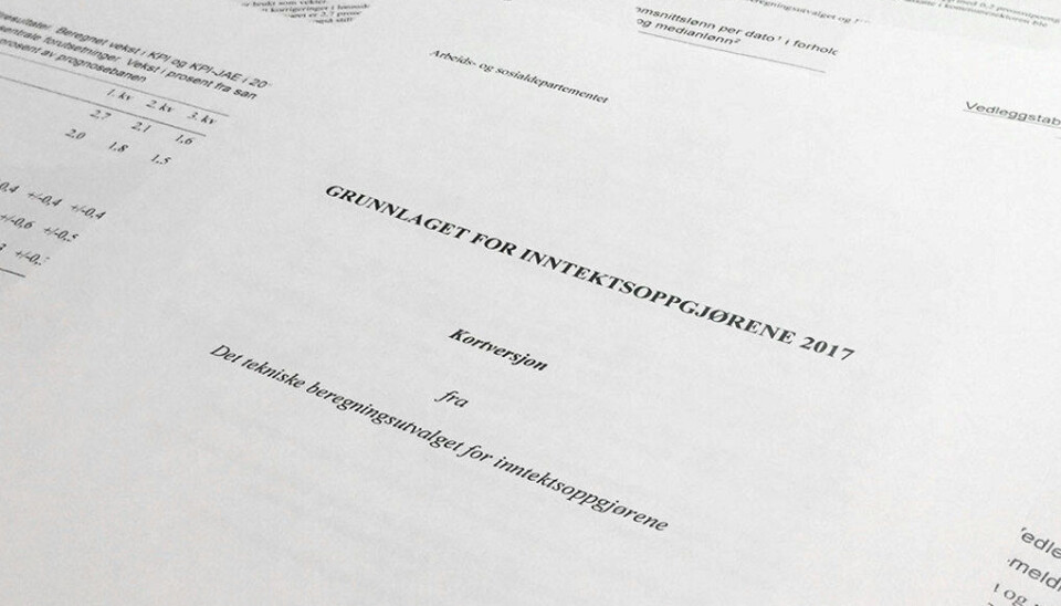 Reallønna falt i fjor – NHO ber om fortsatt lav lønnsvekst