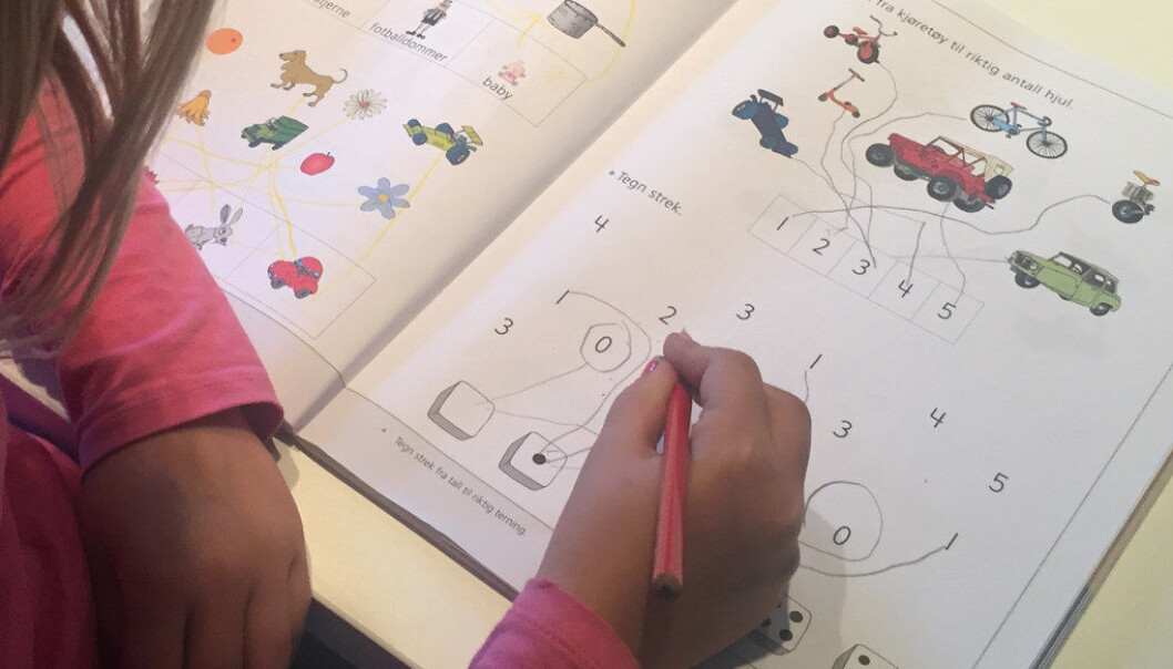Hver tredje matematikklærer på barneskolen har mindre enn et halvt års fordypning i faget. Ill.foto: Paal Svendsen Hver tredje matematikklærer på barneskolen har mindre enn et halvt års fordypning i faget. Ill.foto: Paal Svendsen