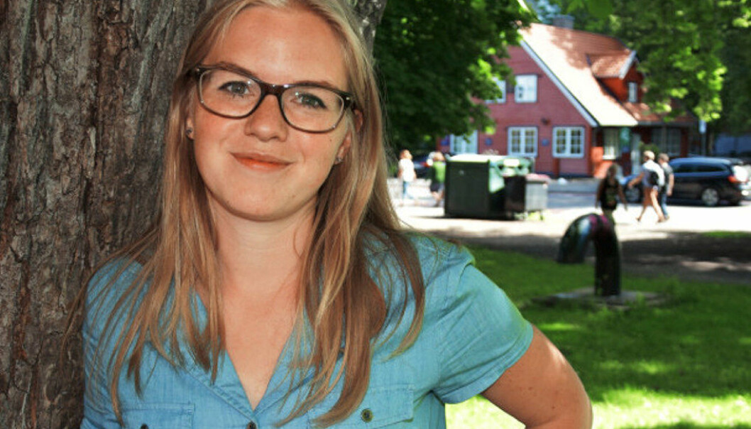 Det ser ut til at de har lyttet til oss, sier Silje Kjørholt. Hun er leder i Organisasjon for norske fagskolestudenter (ONF). Foto: Wenche Schjønberg